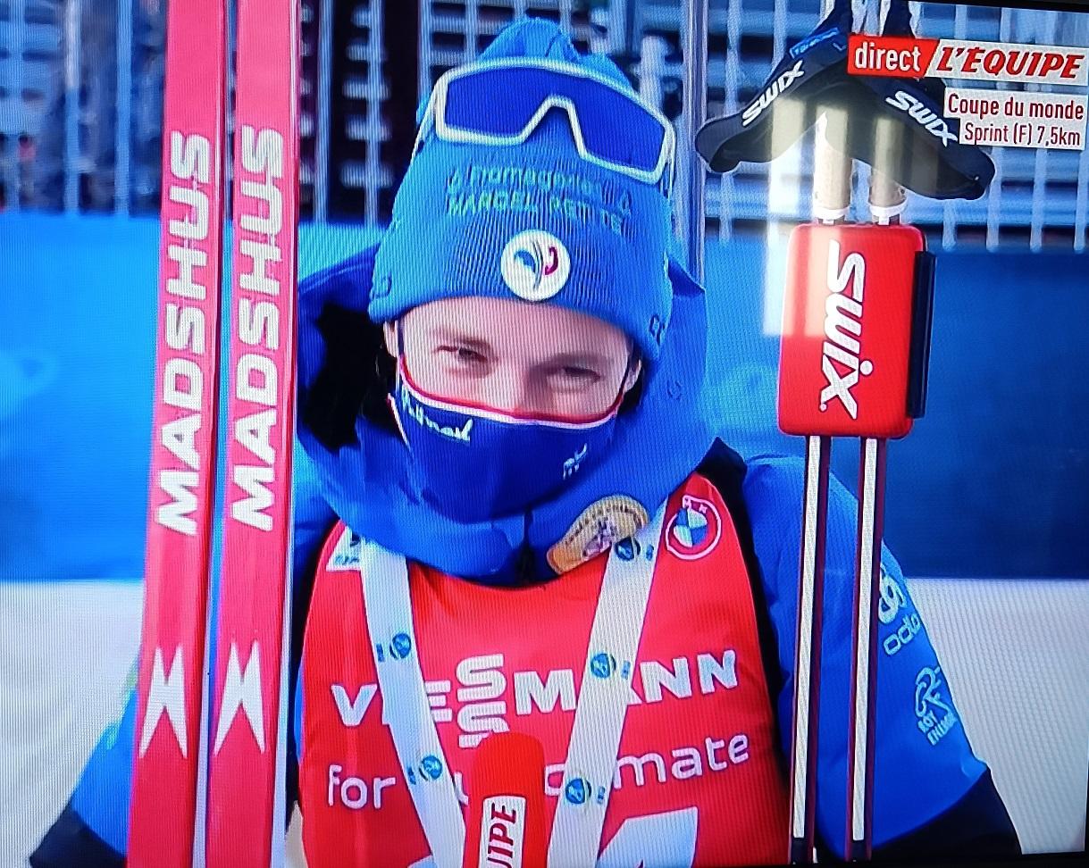 Podium anais le grand bornand